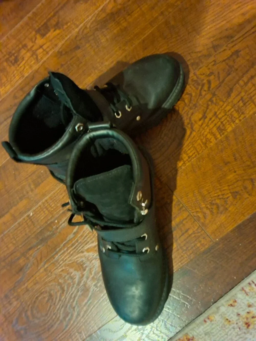 Motorcycle style boots size 8